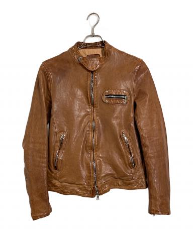 Attachment ドイツカーフ シングルライダース Attachment ドイツカーフ シングルライダース ATTACHMENT
