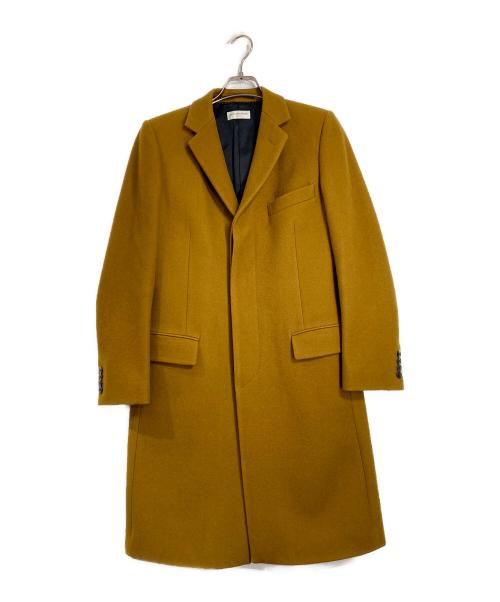 DRIES VAN NOTEN（ドリスヴァンノッテン）DRIES VAN NOTEN (ドリスヴァンノッテン) チェスターコート マスタード サイズ:44の古着・服飾アイテム