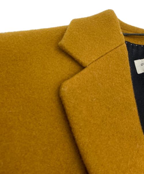 DRIES VAN NOTEN（ドリスヴァンノッテン）DRIES VAN NOTEN (ドリスヴァンノッテン) チェスターコート マスタード サイズ:44の古着・服飾アイテム