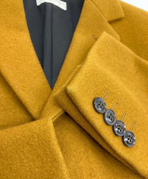 DRIES VAN NOTEN（ドリスヴァンノッテン）DRIES VAN NOTEN (ドリスヴァンノッテン) チェスターコート マスタード サイズ:44の古着・服飾アイテム