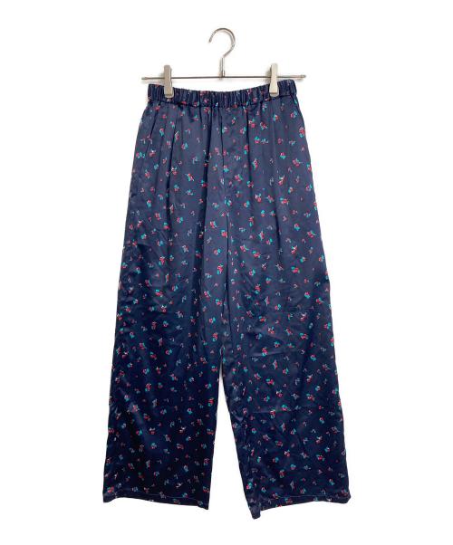 JOURNAL STANDARD relume（ジャーナルスタンダード レリューム）JOURNAL STANDARD relume (ジャーナルスタンダード レリューム) 小花プリントパンツ　イージーパンツ　フラワープリント　花柄　26SS ネイビー サイズ:FREE 未使用品の古着・服飾アイテム