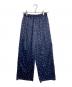 JOURNAL STANDARD relume（ジャーナルスタンダード レリューム）の古着「小花プリントパンツ　イージーパンツ　フラワープリント　花柄　26SS」｜ネイビー