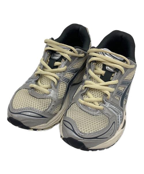 asics（アシックス）asics (アシックス) GEL-KAYANO 14 ローカットスニーカー ホワイト×グレー サイズ:US4.5の古着・服飾アイテム