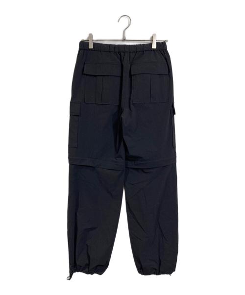1/f clothing（イチエフ クロージング）1/f clothing (イチエフ クロージング) NYLON CARGO PANTS ブラック サイズ:FREEの古着・服飾アイテム