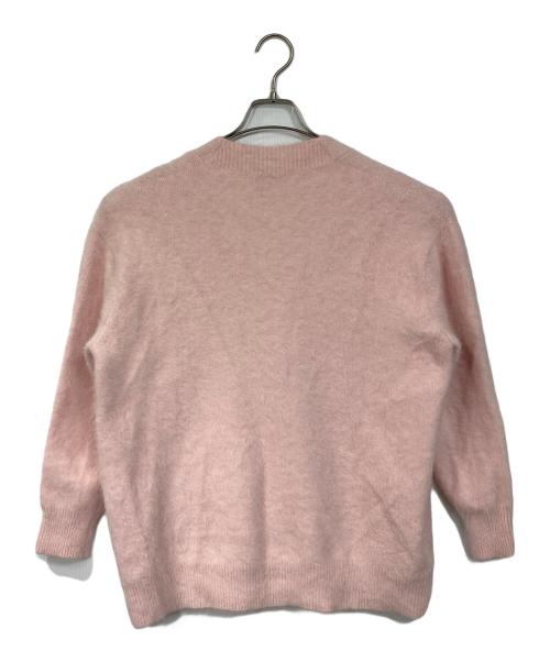 UNITED ARROWS（ユナイテッドアローズ）UNITED ARROWS (ユナイテッドアローズ) フォックスカシミヤ ポケット カーディガン ピンク サイズ:実寸参照の古着・服飾アイテム
