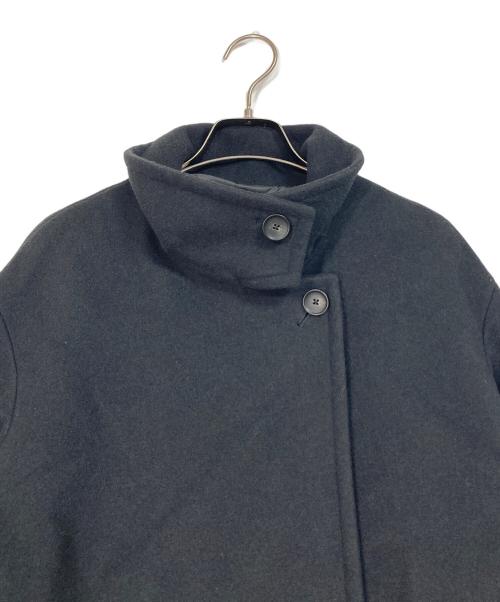 green label relaxing（グリーンレーベルリラクシング）green label relaxing (グリーンレーベルリラクシング) SENTDALE WOOL スタンドカラー ミドル コート ブラック サイズ:38の古着・服飾アイテム