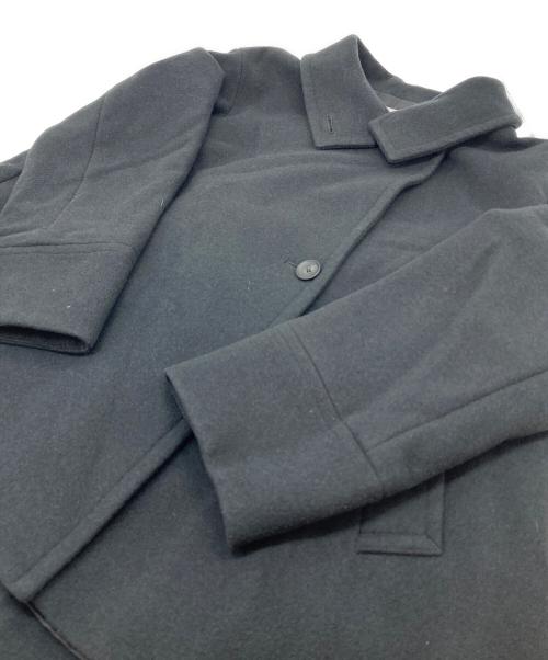 green label relaxing（グリーンレーベルリラクシング）green label relaxing (グリーンレーベルリラクシング) SENTDALE WOOL スタンドカラー ミドル コート ブラック サイズ:38の古着・服飾アイテム