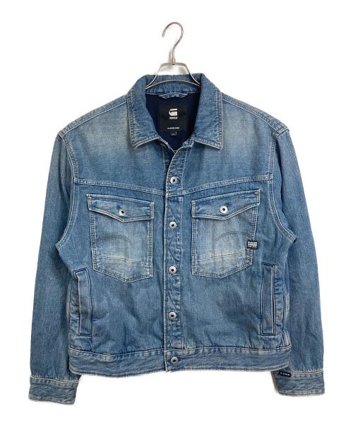 G-STAR RAW（ジースターロゥ）G-STAR RAW (ジースターロゥ) DAKOTA JACKET  デニムジャケット　アウター　ライトアウター ブルー サイズ:Lの古着・服飾アイテム