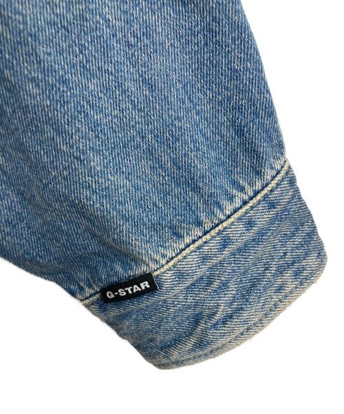 G-STAR RAW（ジースターロゥ）G-STAR RAW (ジースターロゥ) DAKOTA JACKET  デニムジャケット　アウター　ライトアウター ブルー サイズ:Lの古着・服飾アイテム