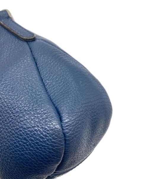 GIANNI CHIARINI（ジャンニ キアリーニ）GIANNI CHIARINI (ジャンニ キアリーニ) 2WAYレザーショルダーバッグ ブルー サイズ:実寸参照の古着・服飾アイテム