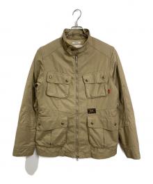 WTAPS（ダブルタップス）の古着「WHO DARES WINS ミリタリージャケット」｜ベージュ