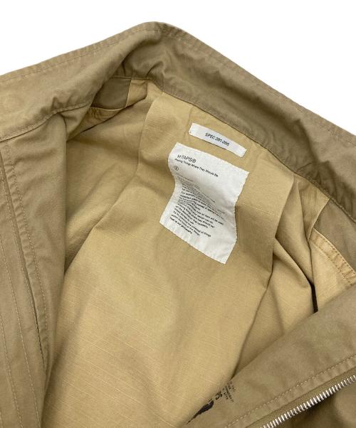 WTAPS（ダブルタップス）WTAPS (ダブルタップス) WHO DARES WINS ミリタリージャケット ベージュ サイズ:2の古着・服飾アイテム