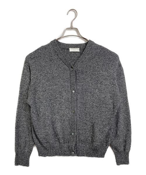 KAGURE（カグレ）kagure (カグレ) ドライコットンVネックカーディガン　 グレー サイズ:FREEの古着・服飾アイテム