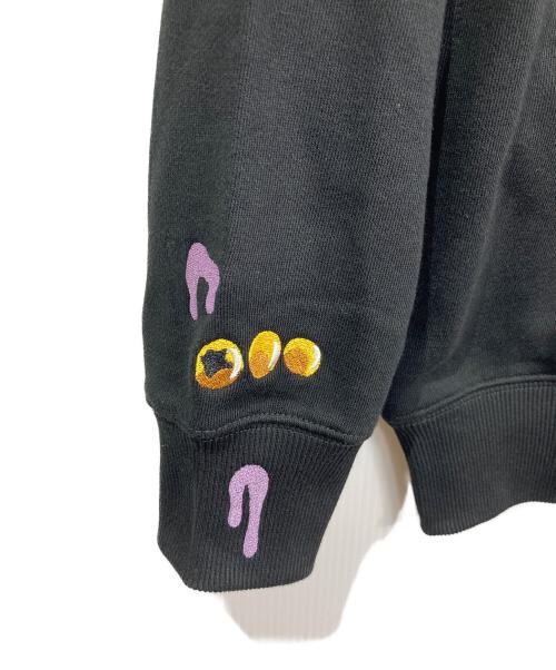 graniph（グラニフ）graniph (グラニフ) ジョジョの奇妙な冒険 (ジョジョノキミョウナボウケン) 護衛チーム ジップパーカー　フーディ ブラック サイズ:Mの古着・服飾アイテム