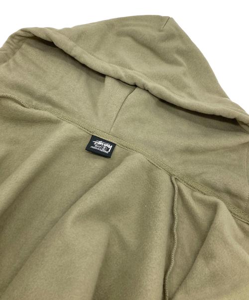 stussy（ステューシー）stussy (ステューシー) international ジップアップパーカー カーキ サイズ:Sの古着・服飾アイテム