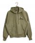 stussy（ステューシー）の古着「international ジップアップパーカー」｜カーキ