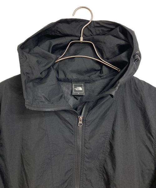 THE NORTH FACE（ザ ノース フェイス）THE NORTH FACE (ザ ノース フェイス) コンパクトジャケット　ナイロンジャケット　ロゴ刺繍ジャケット　薄手ジャケット　ライトアウター　スポーツ　アウトドア ブラック サイズ:Mの古着・服飾アイテム