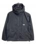 THE NORTH FACE（ザ ノース フェイス）の古着「コンパクトジャケット　ナイロンジャケット　ロゴ刺繍ジャケット　薄手ジャケット　ライトアウター　スポーツ　アウトドア」｜ブラック