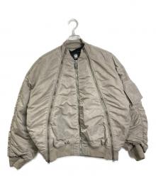 G-STAR RAW（ジースターロゥ）の古着「Macro Balloon Bomber MAー1」｜ベージュ