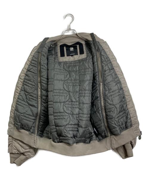 G-STAR RAW（ジースターロゥ）G-STAR RAW (ジースターロゥ) Macro Balloon Bomber MAー1 ベージュ サイズ:Sの古着・服飾アイテム