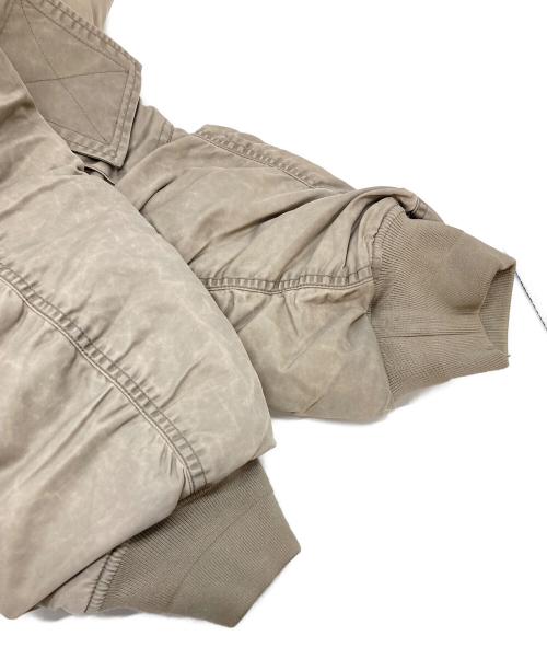 G-STAR RAW（ジースターロゥ）G-STAR RAW (ジースターロゥ) Macro Balloon Bomber MAー1 ベージュ サイズ:Sの古着・服飾アイテム