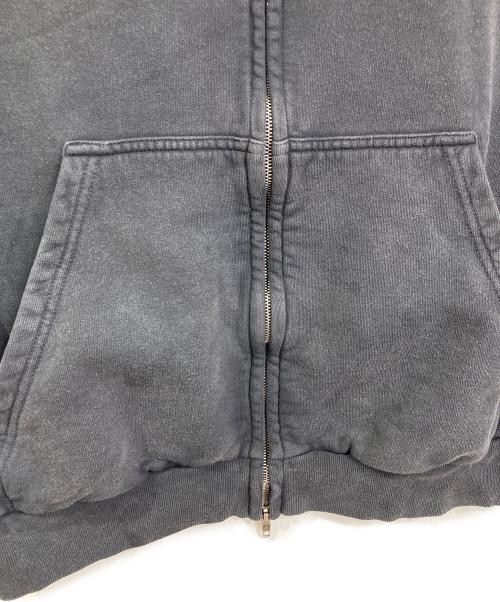 BALENCIAGA（バレンシアガ）BALENCIAGA (バレンシアガ) クロップドジップアップパーカー　ジップパーカー　フーディ グレー サイズ:Sの古着・服飾アイテム
