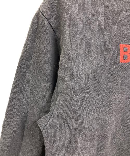 BALENCIAGA（バレンシアガ）BALENCIAGA (バレンシアガ) クロップドジップアップパーカー　ジップパーカー　フーディ グレー サイズ:Sの古着・服飾アイテム