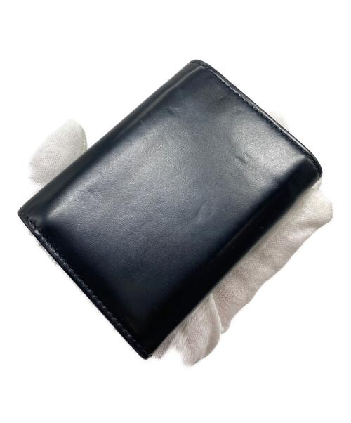 JIL SANDER（ジルサンダー）JIL SANDER (ジルサンダー) ベビーウォレット　三つ折り財布　ミニ財布 ブラック サイズ:実寸参照の古着・服飾アイテム