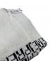 中古・古着 Supreme (シュプリーム) Supreme Digital Beanie ニット帽　アクリル帽　19FW ホワイト×ブラック サイズ:実寸参照：8000円