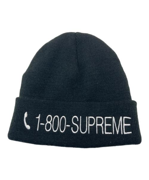 SUPREME（シュプリーム）Supreme (シュプリーム) Telephone 1-800-Beanie ブラックの古着・服飾アイテム