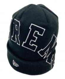 SUPREME×New Era（シュプリーム×ニューエラ）の古着「Supreme Era Big Arc Beanie ニット帽」｜ブラック