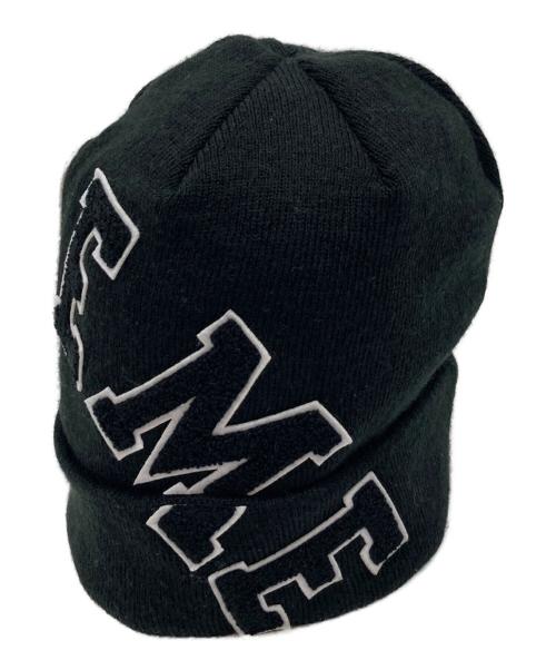 SUPREME（シュプリーム）Supreme (シュプリーム) New Era (ニューエラ) Supreme Era Big Arc Beanie ニット帽 ブラック サイズ:実寸参照の古着・服飾アイテム