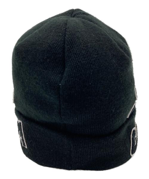 SUPREME（シュプリーム）Supreme (シュプリーム) New Era (ニューエラ) Supreme Era Big Arc Beanie ニット帽 ブラック サイズ:実寸参照の古着・服飾アイテム