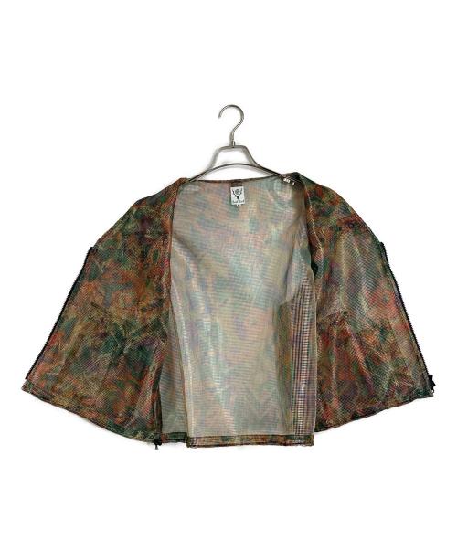 South2 West8（サウスツー ウエストエイト）south2 west8 (サウスツー ウエストエイト) MESH BUSH VEST メッシュベスト グリーン サイズ:Mの古着・服飾アイテム