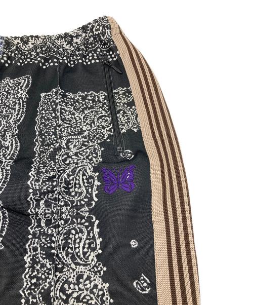 Needles（ニードルズ）Needles (ニードルズ) MIYAGIHIDETAKA (ミヤギヒデタカ) BOOTCUT TRACK PANT トラックパンツ ブラック×ネイビー サイズ:Mの古着・服飾アイテム