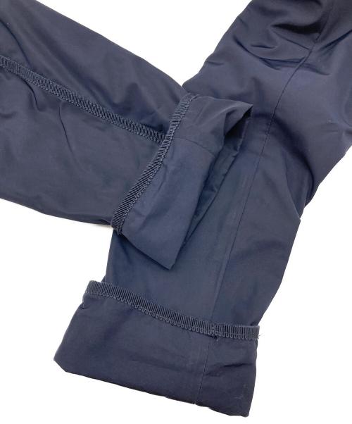 MONCLER（モンクレール）MONCLER (モンクレール) ARGELIA GIUBBOTTO  ワッペンモッズコート　ロングコート　アウター　ライトアウター ネイビー サイズ:1（実寸参照）の古着・服飾アイテム