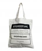 Maison Margielaメゾンマルジェラ）の古着「STEREOTYPE トートバッグ」｜ホワイト