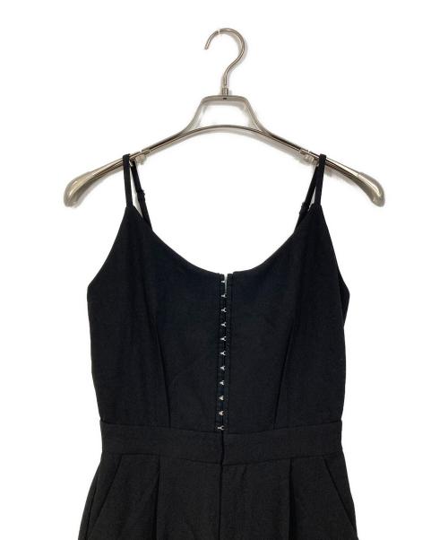 Ameri（アメリ）Ameri (アメリ) 2WAY HOOK ARRANGE SALOPETTE PANTS ブラック サイズ:Sの古着・服飾アイテム