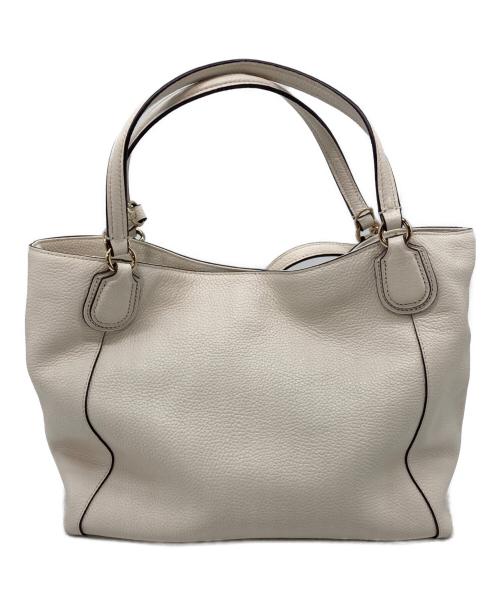 COACH（コーチ）COACH (コーチ) イーディ ショルダーバッグ　ハンドバッグ　セレモニー ホワイト サイズ:実寸参照の古着・服飾アイテム