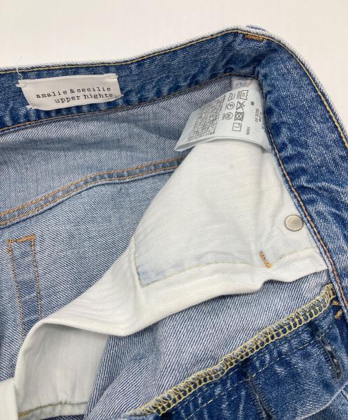 upper hights（アッパーハイツ）upper hights (アッパーハイツ) THE CECILIE FLOW ザセシルフロー  デニムパンツ　ジーンズ　日本製 ブルー サイズ:22の古着・服飾アイテム