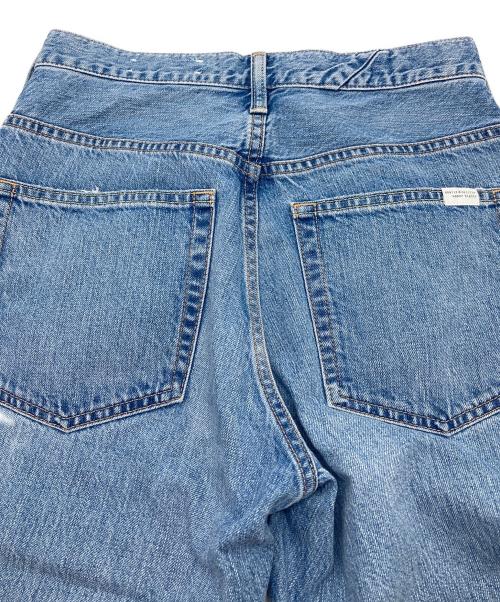 upper hights（アッパーハイツ）upper hights (アッパーハイツ) THE CECILIE FLOW ザセシルフロー  デニムパンツ　ジーンズ　日本製 ブルー サイズ:22の古着・服飾アイテム