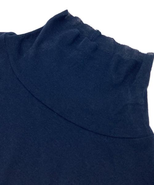 Whim Gazette（ウィムガゼット）Whim Gazette (ウィムガゼット) シアータートルプルオーバー ネイビー サイズ:FREEの古着・服飾アイテム