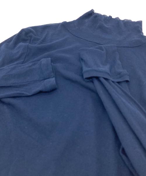 Whim Gazette（ウィムガゼット）Whim Gazette (ウィムガゼット) シアータートルプルオーバー ネイビー サイズ:FREEの古着・服飾アイテム