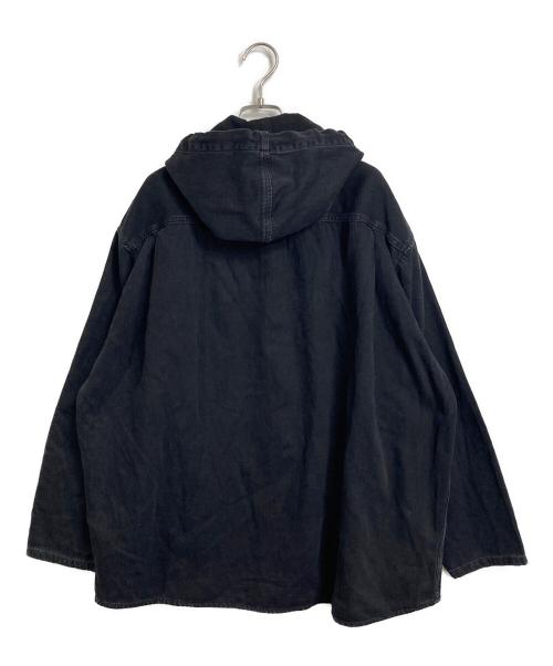DIESEL（ディーゼル）DIESEL (ディーゼル) Dewny-Hood フーディ　 ブラック サイズ:XSの古着・服飾アイテム