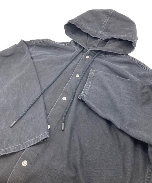 DIESEL（ディーゼル）DIESEL (ディーゼル) Dewny-Hood フーディ　 ブラック サイズ:XSの古着・服飾アイテム