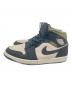 NIKE (ナイキ) Air Jordan 1 Mid SE エアジョーダン ブラック×カーキ サイズ:US8：6000円