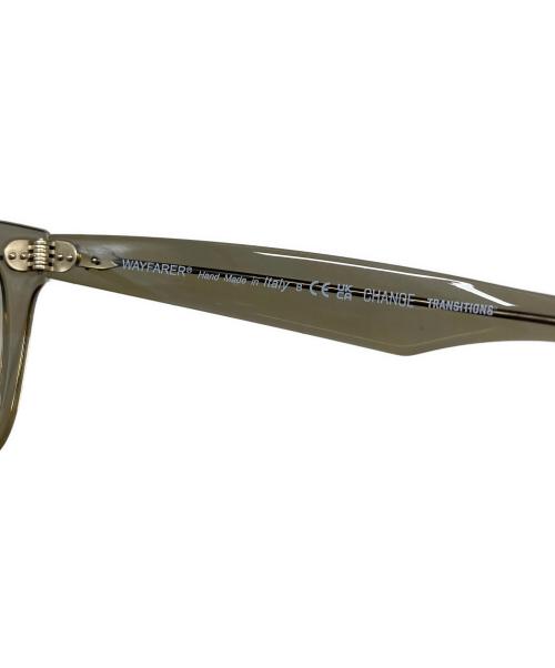 RAY-BAN（レイバン）RAY-BAN (レイバン) 眼鏡　アイウェア　イタリア製 グリーン サイズ:55□22の古着・服飾アイテム