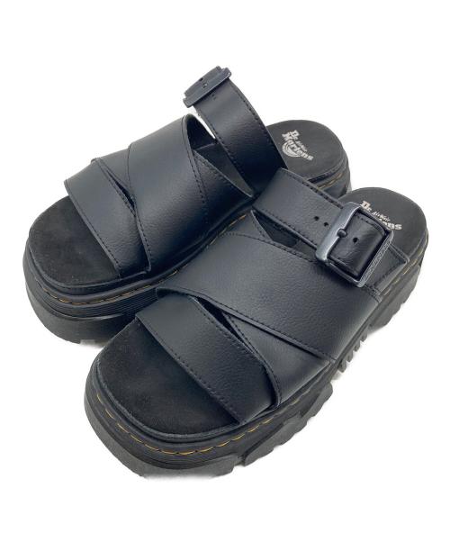 Dr.Martens（ドクターマーチン）Dr.Martens (ドクターマーチン) mattison スライドサンダル　厚底 ブラック サイズ:UK5の古着・服飾アイテム