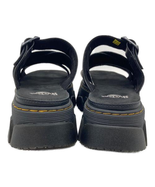 Dr.Martens（ドクターマーチン）Dr.Martens (ドクターマーチン) mattison スライドサンダル　厚底 ブラック サイズ:UK5の古着・服飾アイテム