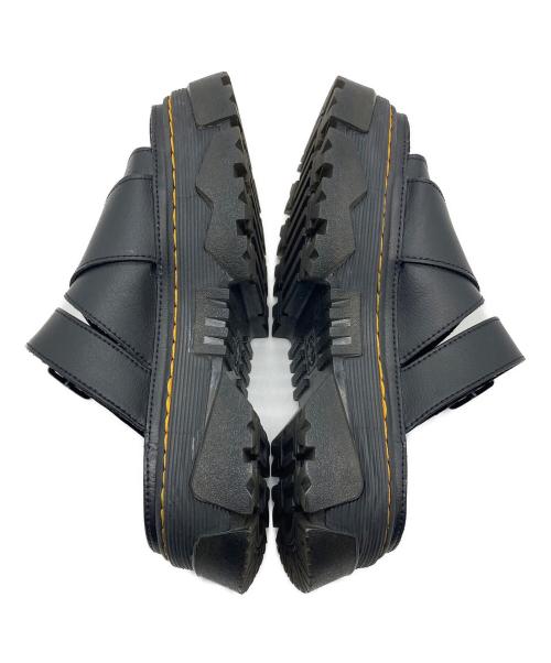 Dr.Martens（ドクターマーチン）Dr.Martens (ドクターマーチン) mattison スライドサンダル　厚底 ブラック サイズ:UK5の古着・服飾アイテム